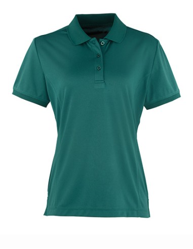 P-PR616-Womens Coolchecker® Piqué Polo
